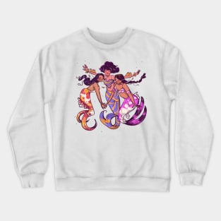 Mermaid friends Crewneck Sweatshirt